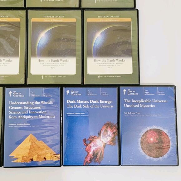 The Great Courses DVDs Science & Math DVD The Teaching Company Large Lot Of 13 - Picture 6 of 14